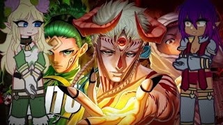 Youkoso Elf no Mori reagindo ao rap Caos e Harmonia (Kaito)