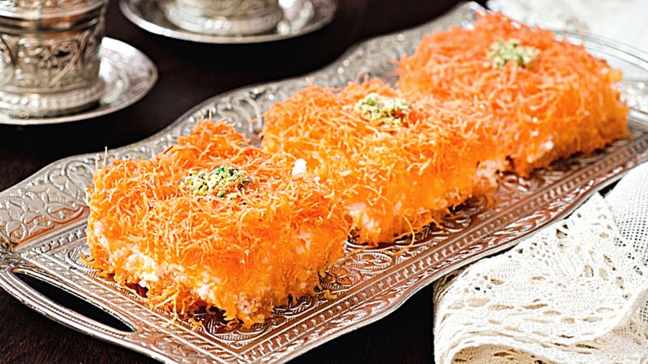 Kadaif sa kremom - Bez agde