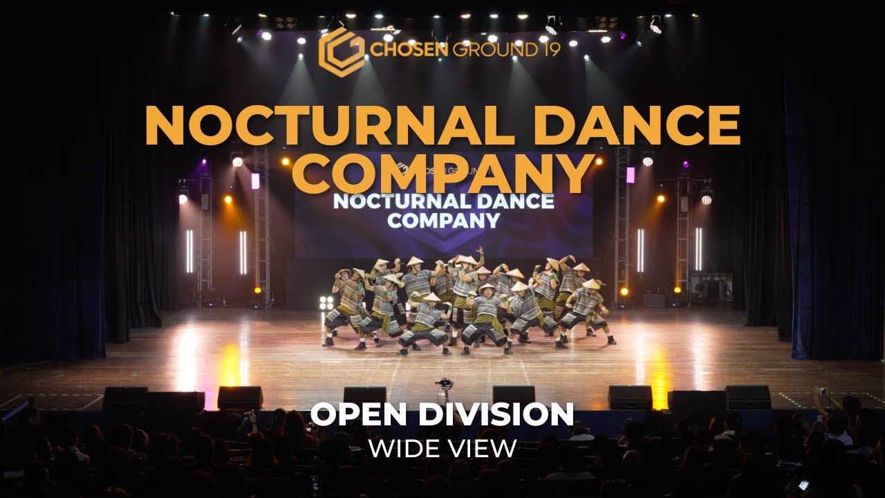 Nocturnal Dance Company (CHAMPION) | Open Division | Chosen Ground 19 [WIDE VIEW]