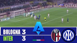 BOLOGNA vs INTER 3-3 | 2026 Serie A | Match Highlights