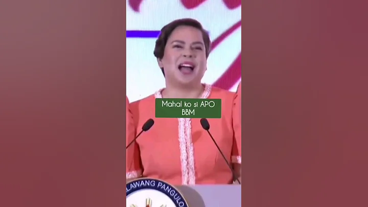 Mahal kita APO BBM - VP Inday Sara ❤️💚🇵🇭 - DayDayNews