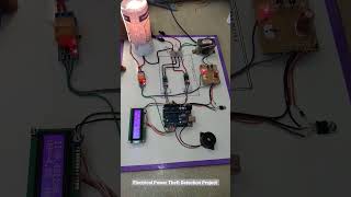 Power Theft Detection in Energy Meter Project