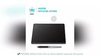 HUION HS64 6x4 Inches Graphic Drawing Tablets Phone Tablet Painting Tools with Battery-Free Stylus f