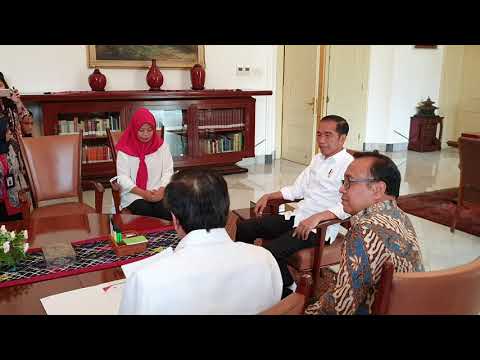  Baiq Nuril Bertemu Jokowi di Istana
