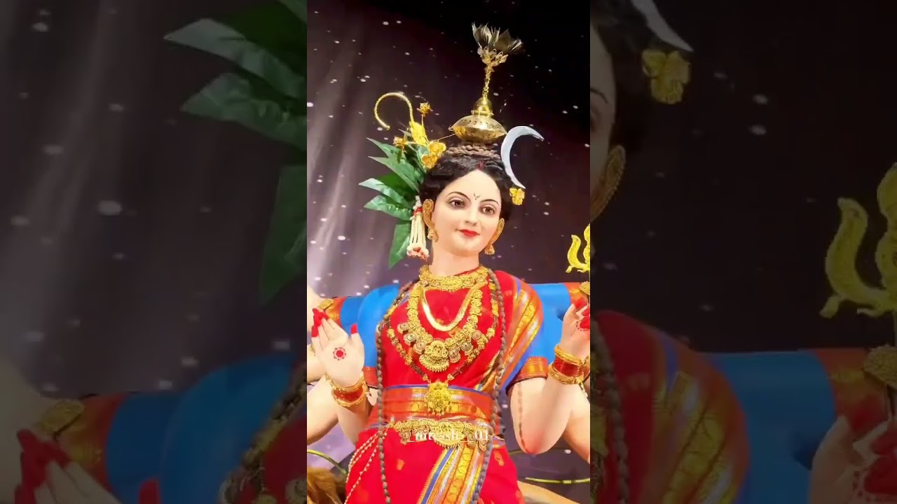 Kolkata ❌mumbai❌ it's nagpur's first durga mata fail gravity 2025