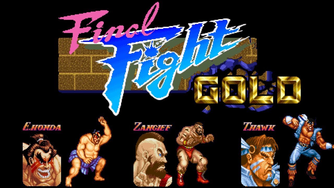 パソコン ファイナルファイトゴールドスーパー ザンギエフ&エドモンド