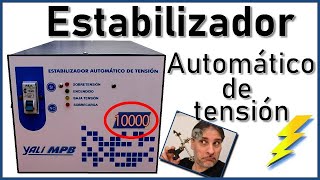 Como calcular estabilizador de tensión automático para hogar. instalación simple y segura. 1/2 screenshot 3
