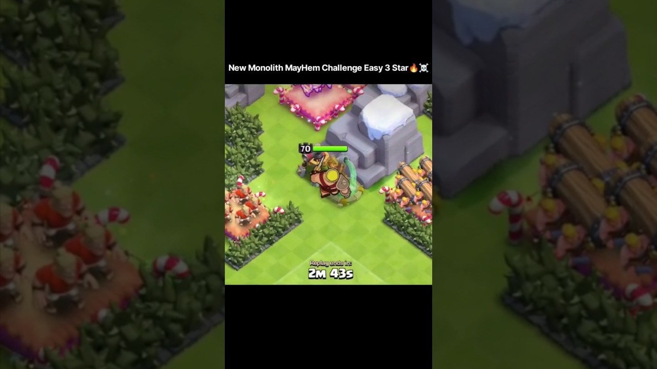 NEW Monolith Mayhem chyllange 💥 EASIEST 3 Star Strategy ☠️ | Clash of Clans 
