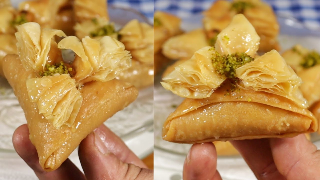 جديد الصامصة الجزائرية صامصة الوردة  بطريقة تزين بسيطة ومبتكرة