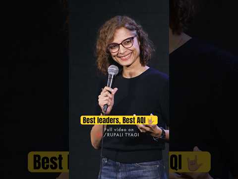 Best leaders, best AQI! #standupcomedy #comedy #funny #hindicomedy #pollution #climatechange #jokes