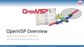 Intro to OpenVSP