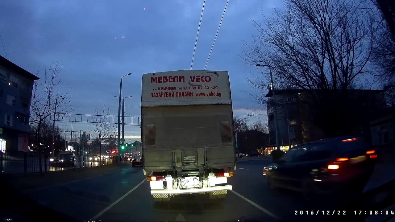 Chupad D501 / Uniway CVR03 Car DVR Getting Dark Sample (Sony IMX322 + Novatek NT96658)