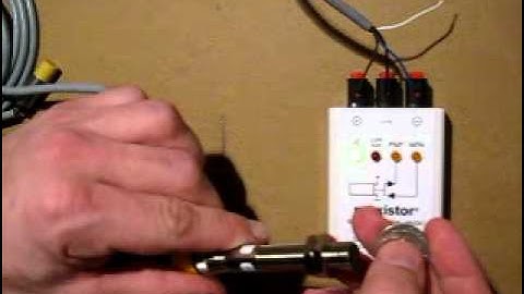 Proximity switch tester