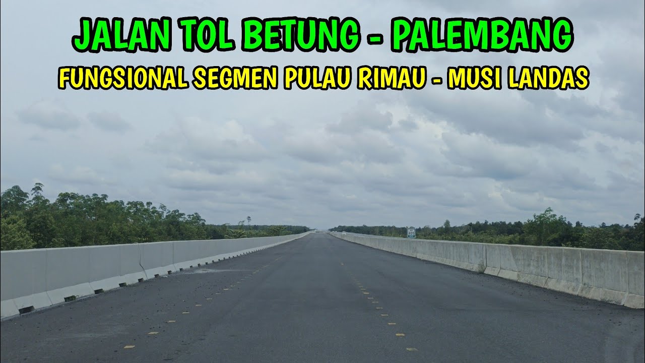 Jalan Tol Fungsional Betung - Palembang | Nataru 2025/2026 | Palembang 22 (4/5)