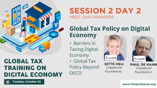 Full Session 2 Day 2 Global Tax Policy on Digital Economy Guide