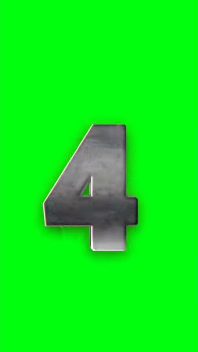 10 to 1 reverse countdown Green Screen | Counting Green Screen no copyright video