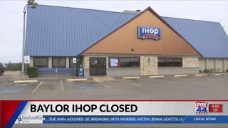 Baylor IHOP closes down