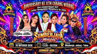 SUMBERJAYA MUSIC ANNIVERSARY KE 11 T CABANG WIDANG & MEMPERINGATI HUT LASKAR RONGGOLAWE NUSANTARA