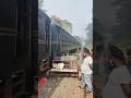 ট্রেনের সাথে ঘষা লাগলো মোটরট্রলির লোহায় 🚇🚇 || #train #viral #railway #trending #shorts #railtrack