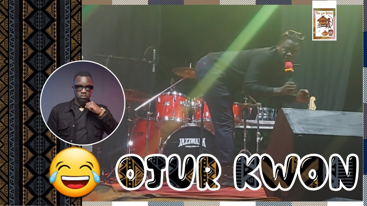 Ojur Kwon Was Just Too Funny At Obinen Concerts Acholi Pro Evo Media Acoli Gate TV