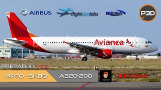 DIRECTO [P3Dv5.2] FSLabs A320-200 | Panamá - Bogotá | VATSIM (ESP/ENG)