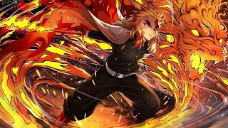Rengoku Kyojuro Flame Breathing Fifth Form | Mugen train Arc