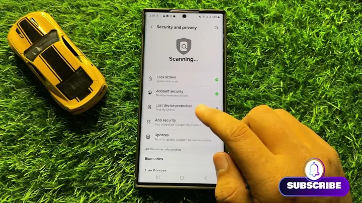 How to Turn On/Off Microphone Access Samsung Galaxy S24 Ultra
