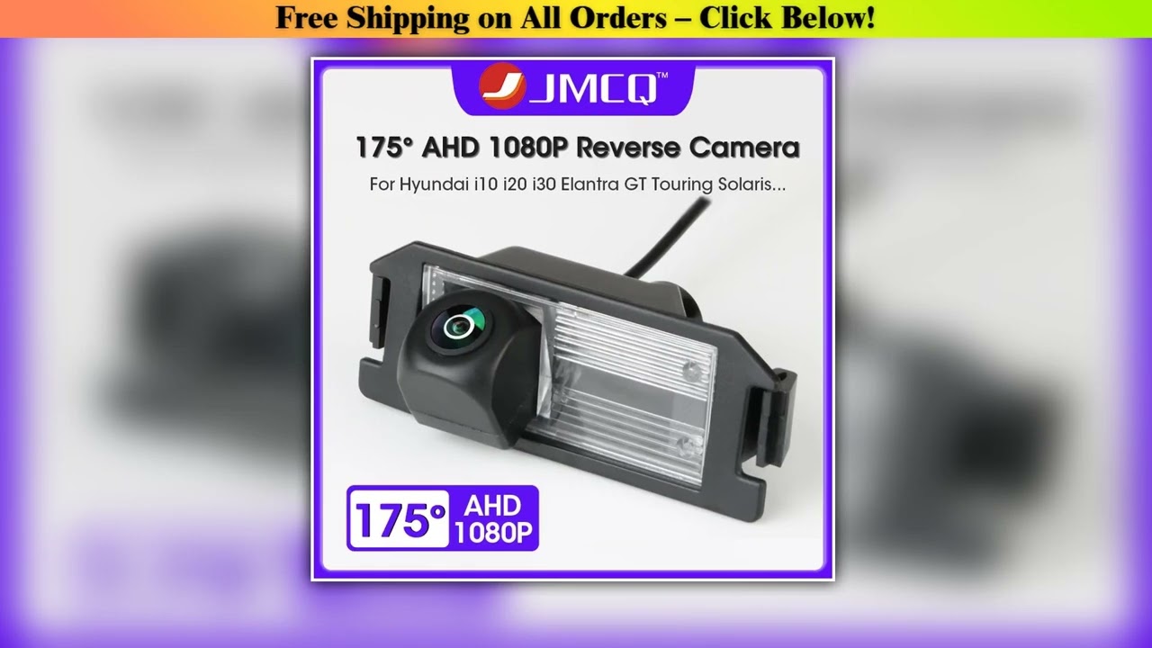 175 Car Camera AHD 1080P Reverse Fisheye Lens Rear View Camera For Hyundai i10 i20 i30 Elantra GT T
