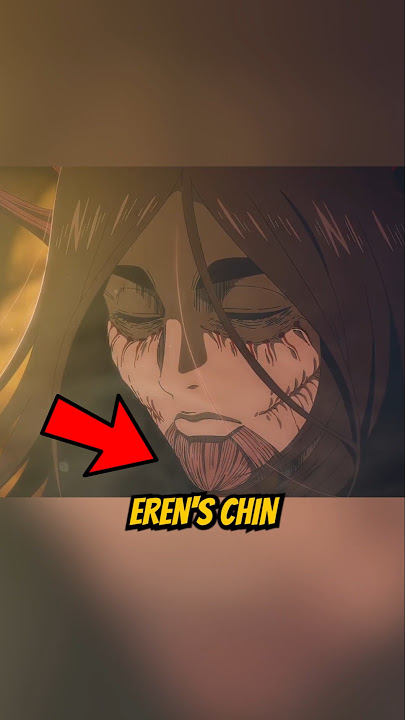 What was wrong with eren's chin?
