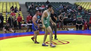 2016 Golden Bear Open: 76 kg Coden Nikbakht vs. Mitchell Krauter
