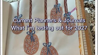 Planner Chat | Current Line Up | Trying new things for 2027