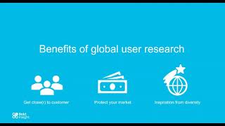 Why invest in global user research (Part 1 of 3)