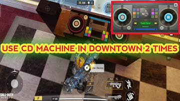 USE CD MACHINE IN DOWNTOWN 2 TIMES IN CALL OF DUTY | COD MOBILE | COD | JB HUNTERS | BATTLEROYALE