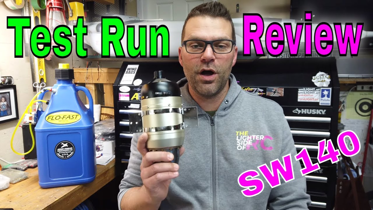 SWIWIN SW140B MICRO TURBINE - Unboxing, Test Runs and Review, Jet - YouTube