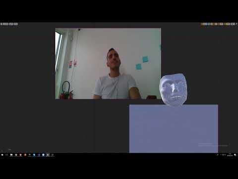 UE4 Face Tracking & Facial Rig & OpenCV