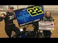 Carly's First Career Open Outlaw Kart Win! ($500 PAYDAY)