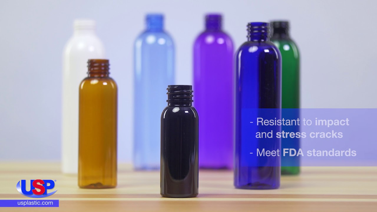 PET COSMO ROUND BOTTLES | U.S. Plastic Corporation®