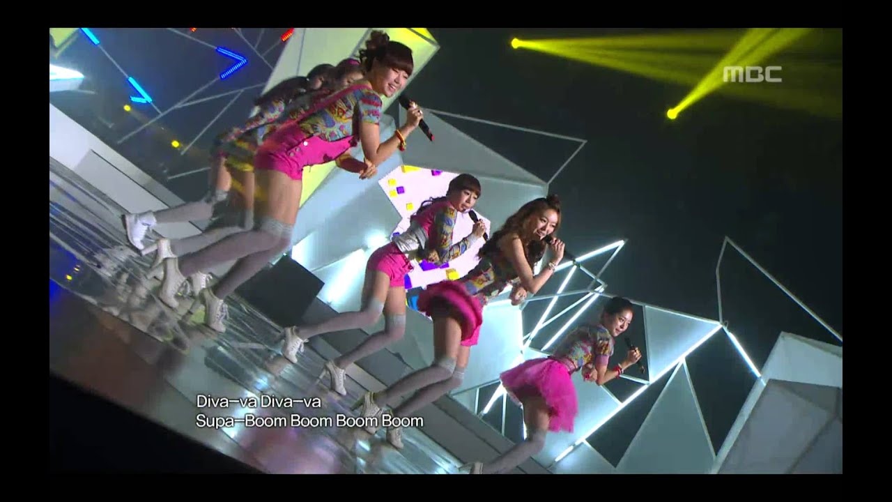 Dal Shabet - Supa Dupa Diva, 달샤벳 - 수파 두파 디바, Music Core 20110115