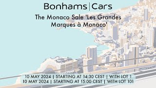 The Monaco Sale 'Les Grandes Marques à Monaco'