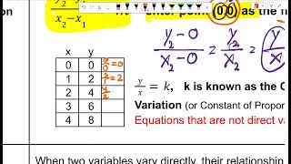 9 4 Direct Variation