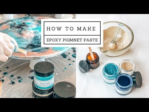 60 - How To Make Your Own White Pigment Paste For Those Frothy Ocean Waves  - Full Tutorial 