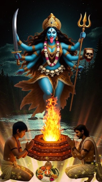 Kali Ma Raudra Roop 🔥 Maa Kali Ka Raudra Swaroop | Kali Maa Protects Her Devotees | #bhakti ...