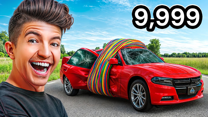 Crushing a Car with Only Rubber Bands!