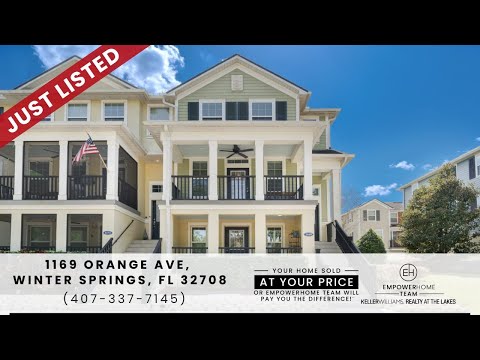 1169 Orange Avenue, Winter Springs, FL home video tour