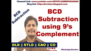 BCD Subtraction using 9's Complement || BCD Subtraction || BCD Subtraction using 10's Complement