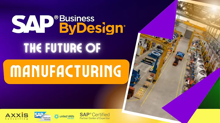 The future of Manufacturing with SAP Business ByDesign