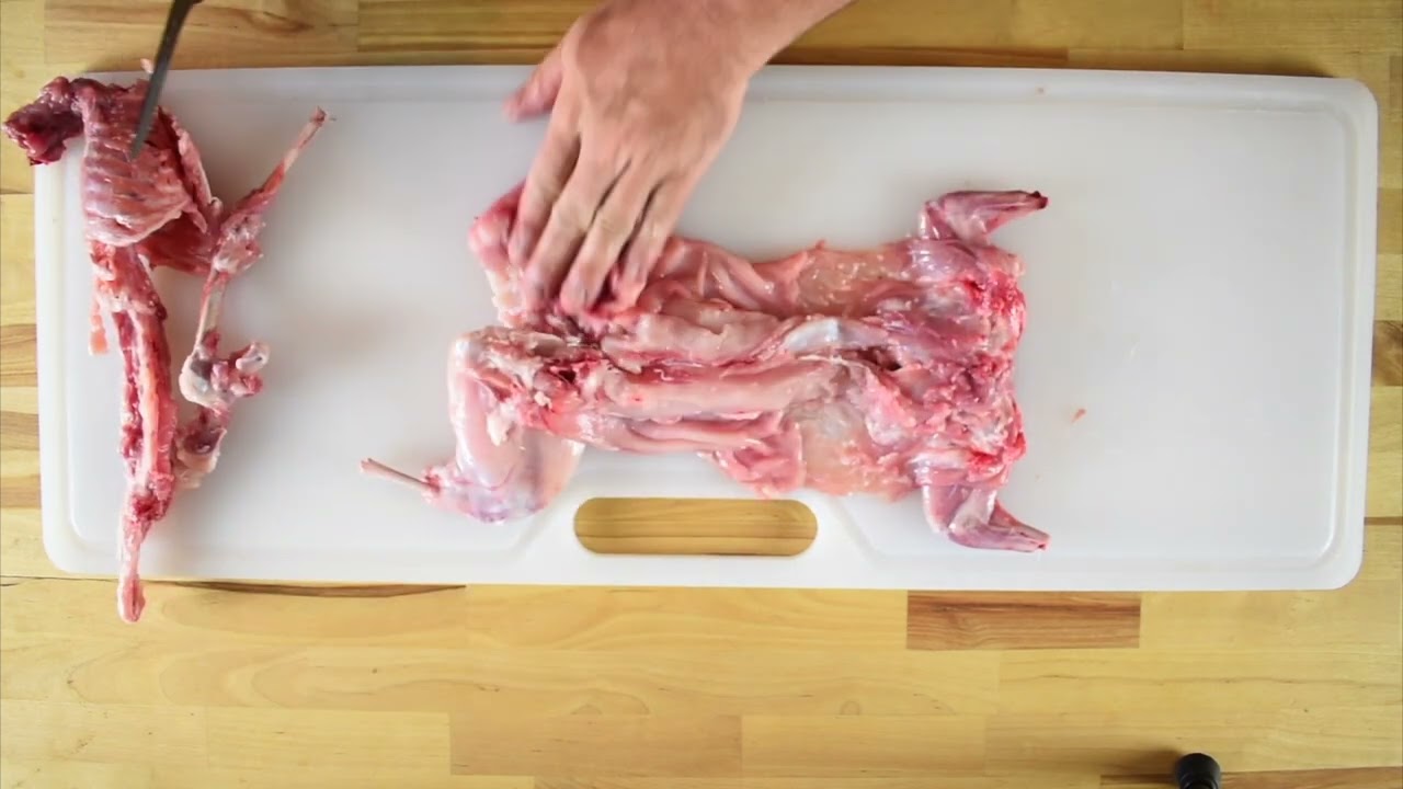 Deboning a Rabbit - YouTube