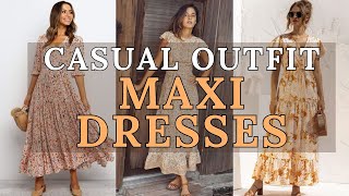 Casual Maxi Dresses: Effortless Style for Every Occasion ☀️👗 2024 Fashion Trends