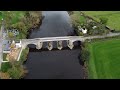 Whitney-on-Wye toll bridge Whitney Bridge, Hereford. Flyover ✈️👀❌✈️👀🆙👀✈️👍. Drone @redfox111