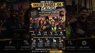 How to Get a Skilled Trades Job in Detroit for People Who Want to Make Over $100,000 a Year ✌️